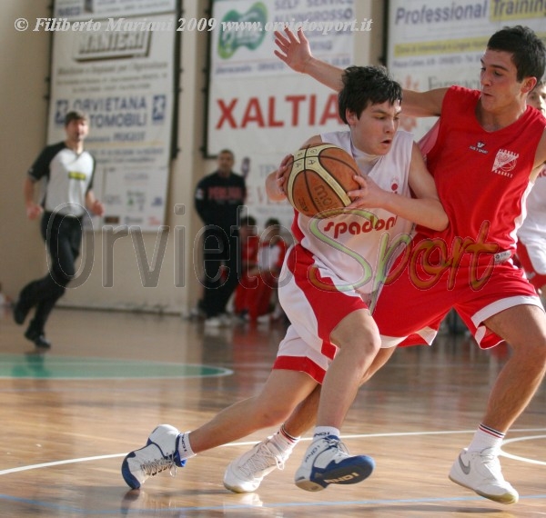 Grandissima Orvieto Basket U17, batte Perugia e sale in vetta