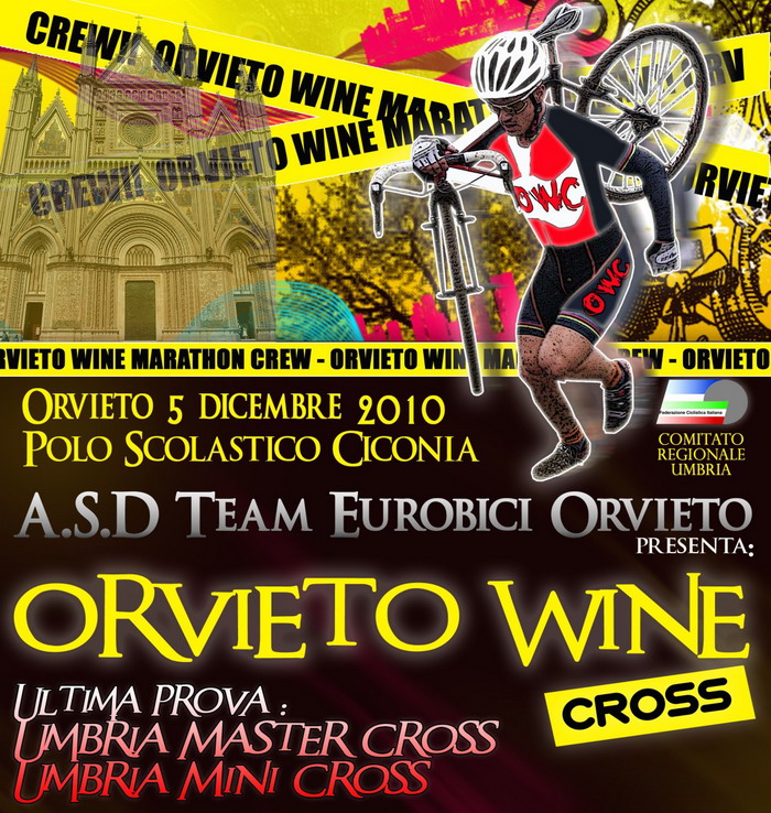 Orvieto Wine Cross ai nastri di partenza, domenica 5 dicembre