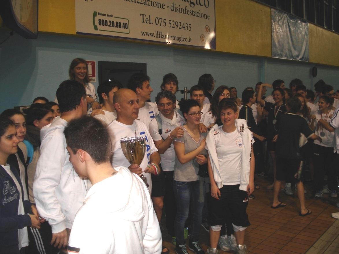 UISP NUOTO:Umbria Nuoto al secondo posto ai campionati regionali primaverili 2012