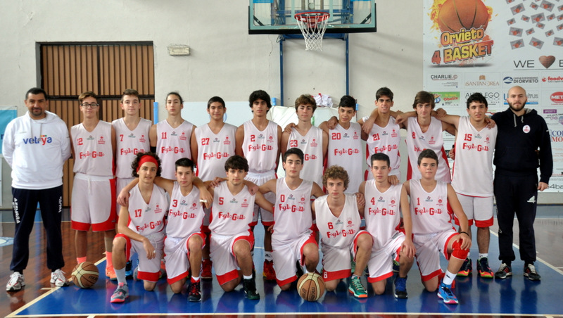 Under 17 Orvieto Basket sconfitta contro la capolista Val di Ceppo