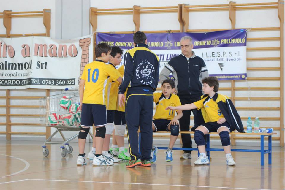 La Libertas Orvieto Pallavolo alla final four under 13 del 3×3 maschile