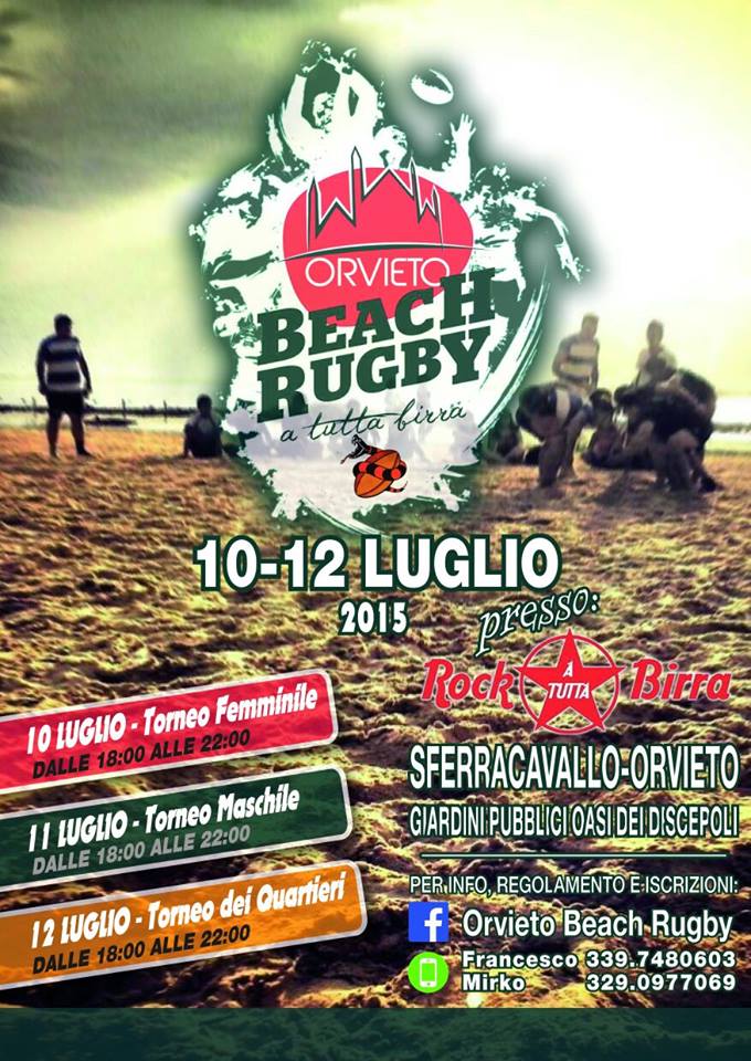 1° Torneo di Beach Rugby al campo di Sferracavallo