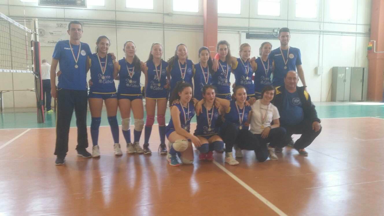Libertas Pallavolo Orvieto Under 13 femminile campione regionale