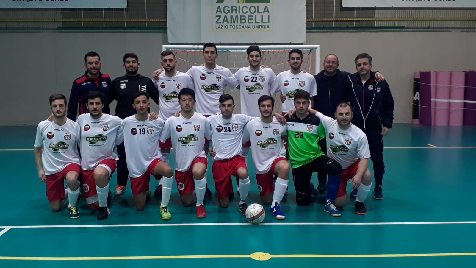 Orvieto Fc, prima squadra calcio a 5, nove reti al Ponte San Lorenzo