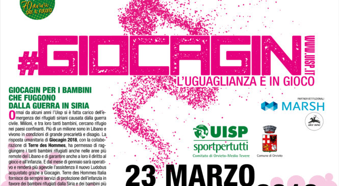 “GIOCAGIN 2019” torna ad Orvieto la manifestazione Uisp