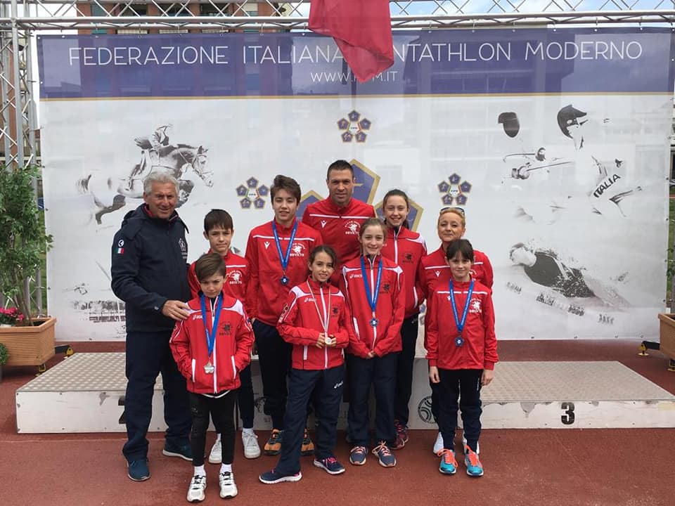 Gli atleti di ASD Pertica Orvieto protagonisti al Trofeo Nazionale di Pentathlon Moderno ad Asti