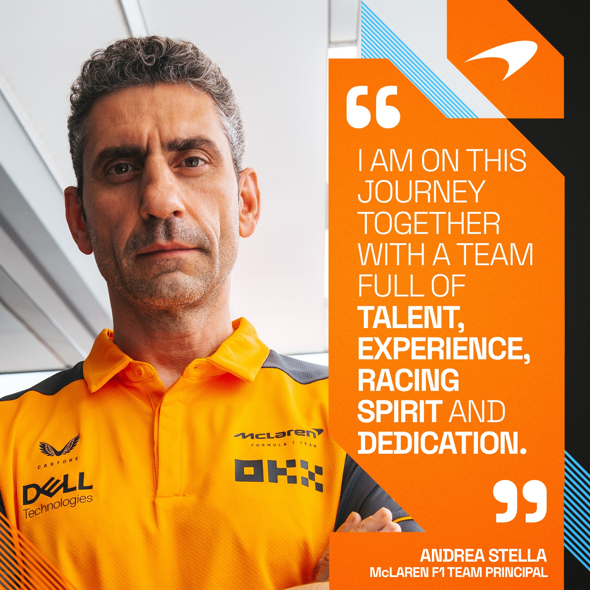 L’ingegnere orvietano Andrea Stella è il nuovo Team Principal F1 di McLaren