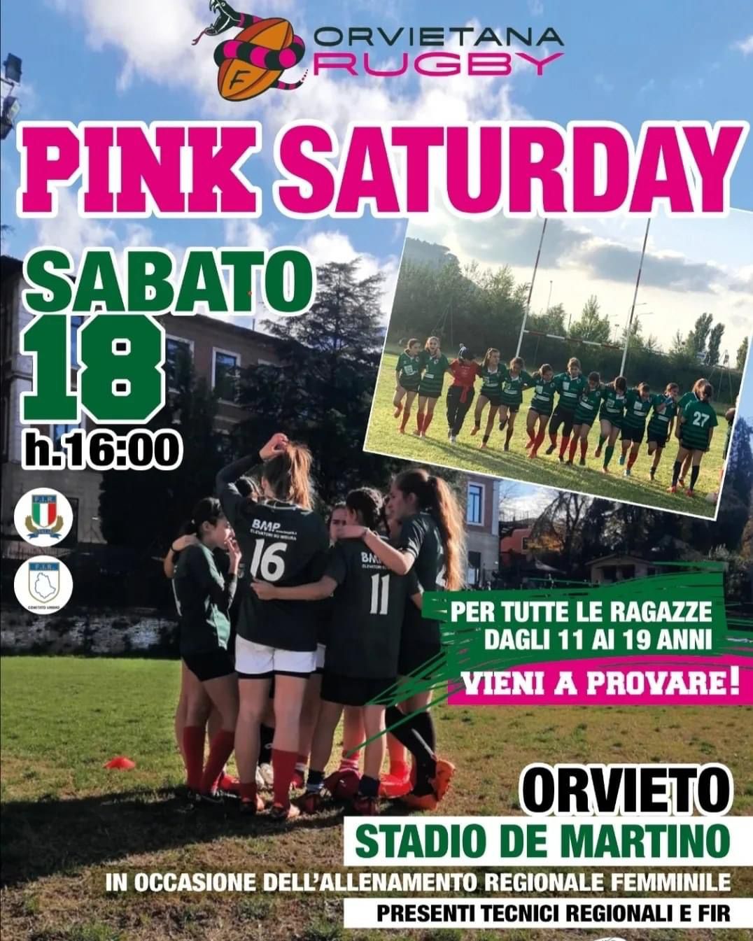 Fir Umbria, sabato 18 febbraio ad Orvieto il Pink Saturday