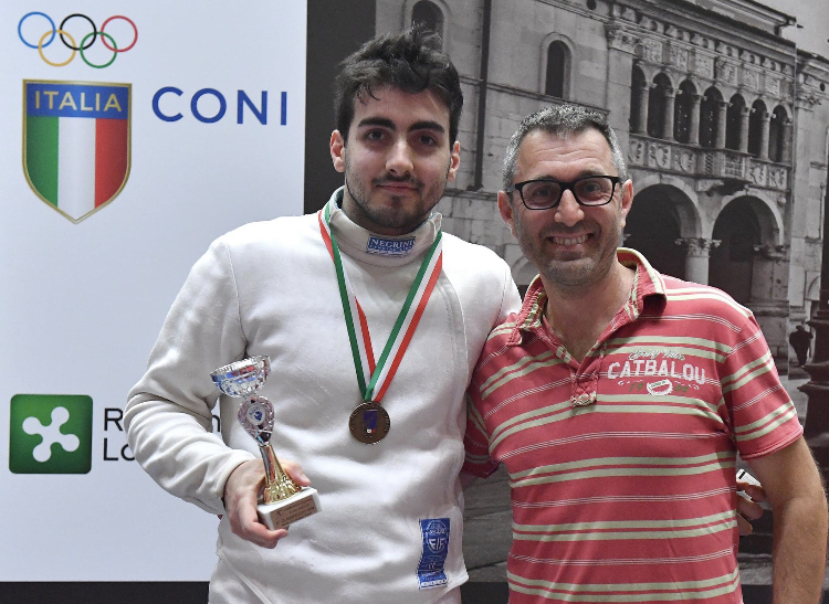 Uisp Scherma. Campionato Nazionale Assoluti Silver di Spada, bronzo per Ludovico Cherubini
