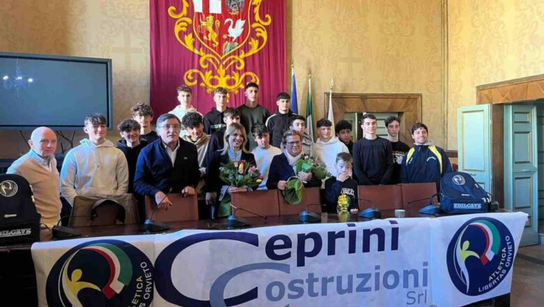 L’Atletica Libertas Orvieto sotto il segno dell’unione. Presentata la squadra in Comune